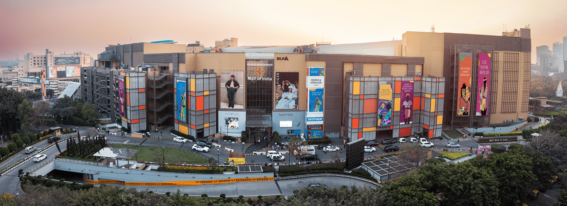 mall of india banner