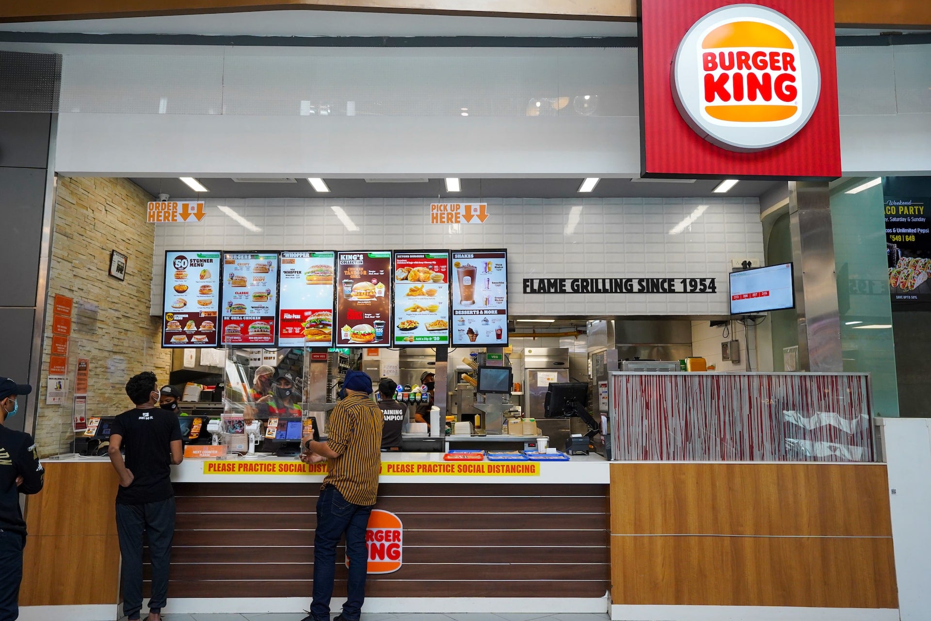 Burger King Noida Sector 18 DLF Mall Of India