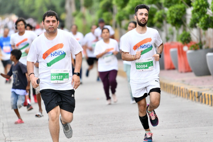Active Noida Freedom Run DLF Mall of India